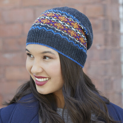 Autumn Tundra Hat in Valley Yarns Huntington - 872 - Downloadable PDF