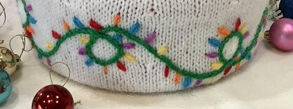 Christmas Cake Sweet Tub Cover