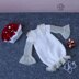 Fly Agarics outfit for 18in doll