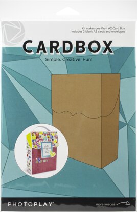 Photoplay Paper Photoplay A2 Cardbox W/3 Cards & Envelopes - Kraft