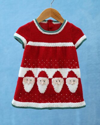 P131 Santa Motif Dress