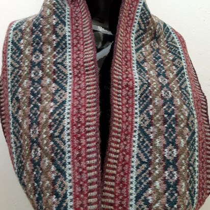 Estonian Colorwork Cowl