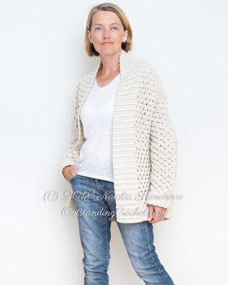 Diamond Cable Cardigan