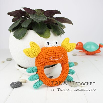 CROCHET PATTERN “Crab rattle”