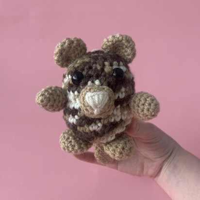 Crochet Beaver/Capybara