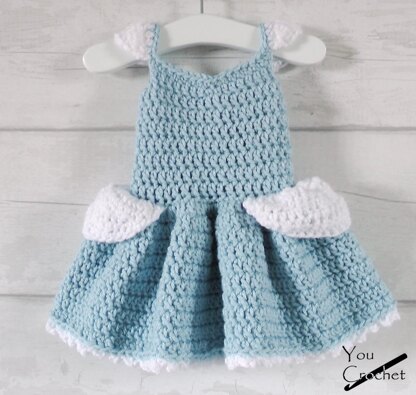 Princess Cinderella Baby Dress Set