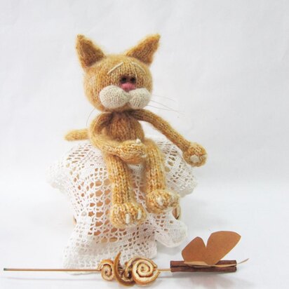 Sandy Cat - knitting pattern