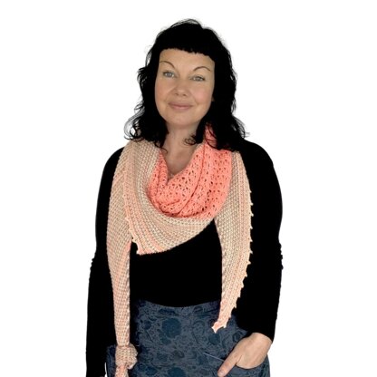 Neon Groove Shawl