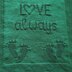 Baby blanket "Love Always"