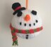 Snowman Christmas bauble