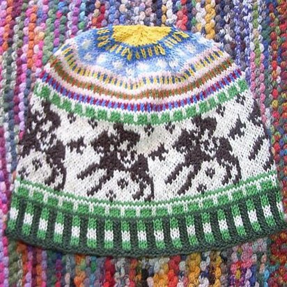 Horse race beanie