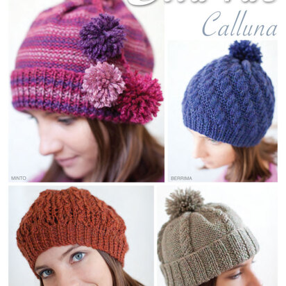 Beanie Collection in Ella Rae Calluna - ER02-01 - Downloadable PDF