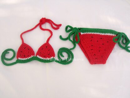 Watermelon Bikini Baby Set
