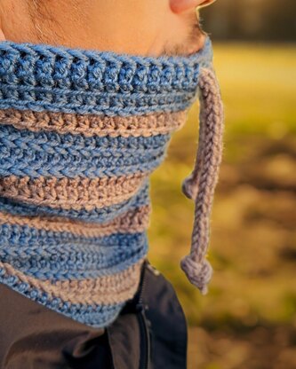 Indigo cowl