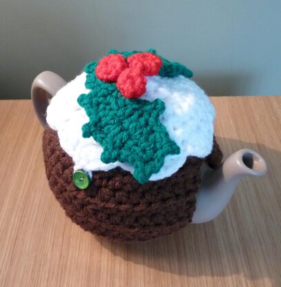 Christmas Pudding Teapot
