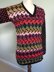 Kaleidoscope - V Neck Tunic Sweater with 2 Tone Fair-Isle Patterning