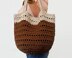 Crochet Tote Market Beach Bag Pattern