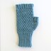 Finely Knit ZigZag Mitts