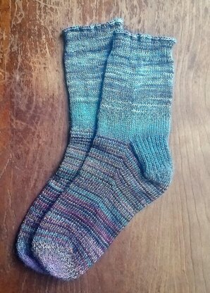 Standard Sock Knitting pattern by Carlie Perrins | LoveCrafts