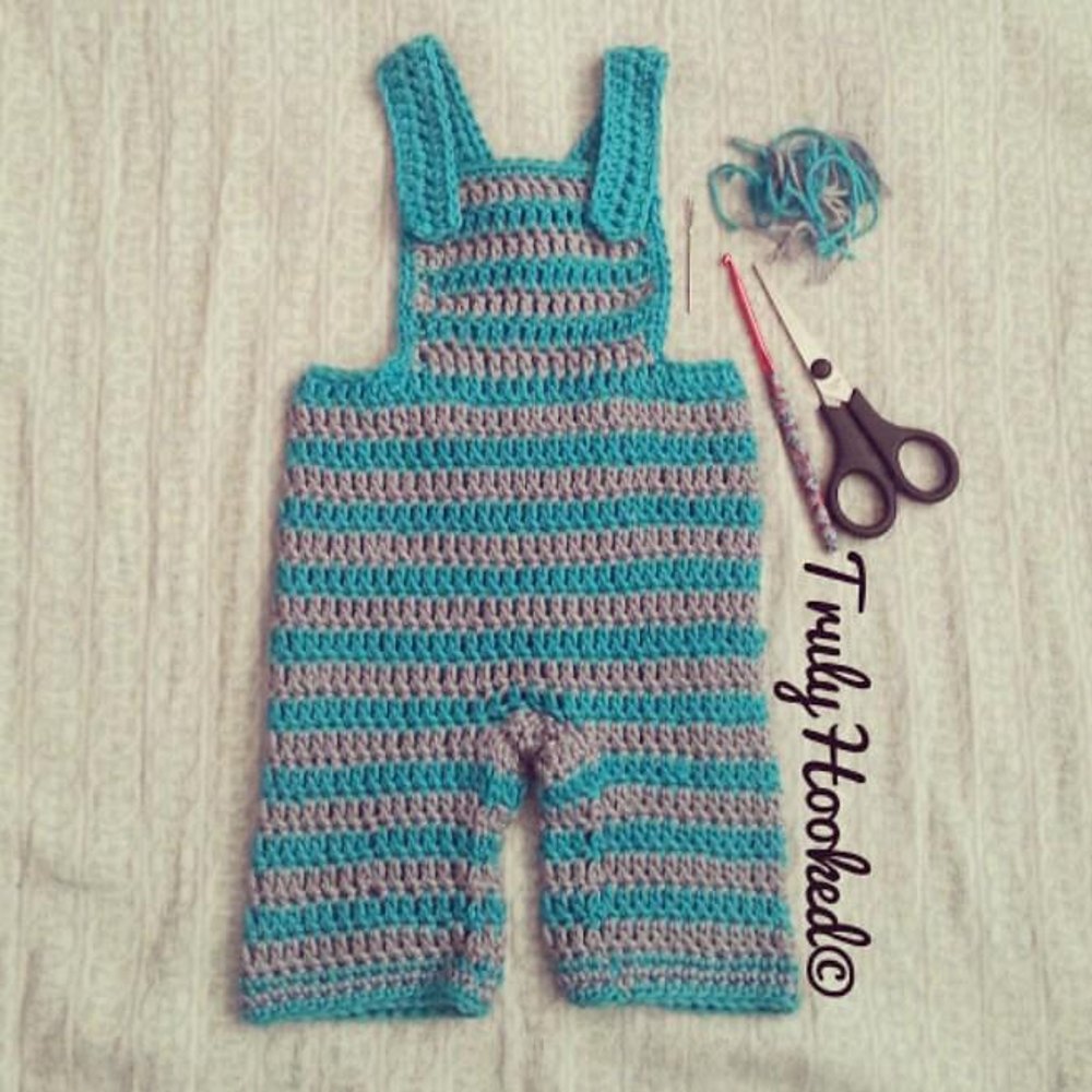 Easy Crochet Pattern Baby Romper Crochet Pattern Overalls Crochet Pattern  the Carlyle Romper -  Canada