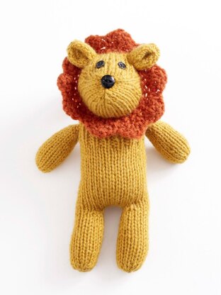 Little Lion Brand Sock Critter in Lion Brand Wool-Ease - 90696AD