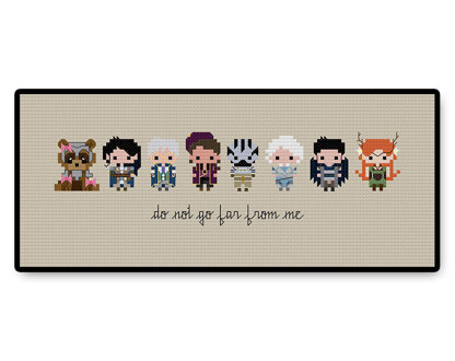 Vox Machina Bite Size - PDF Cross Stitch Pattern