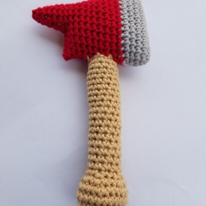 Firefighter's Axe Baby Rattle