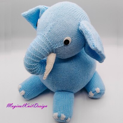 Theo the blue elephant