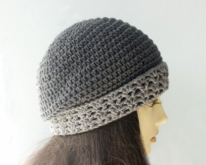 Lace Hat and Cowl Crochet Pattern