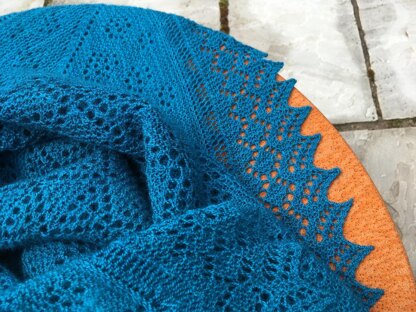 Elinor Hap Shawl