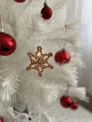 Plush Snowflake Sea Starfish