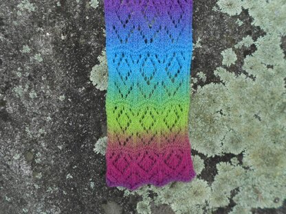 Lacy Northern Lights Scarf