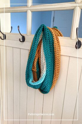 Colorful Easy Infinity Scarf