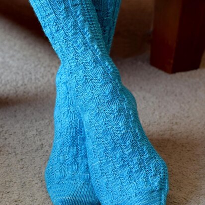 Virago Socks - knitting pattern