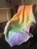 Crochet & Weave Fading Rainbow Throw