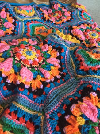 Casa Kahlo blanket #2