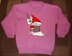Christmas Santa Sitting On Chimney Jumper