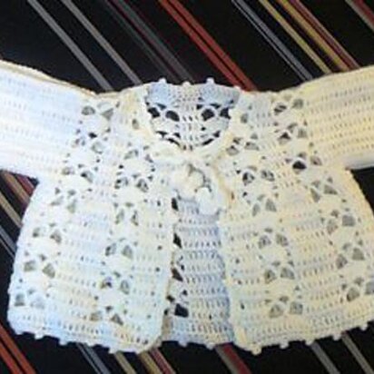 Gorgeous Snow White Baby Jacket