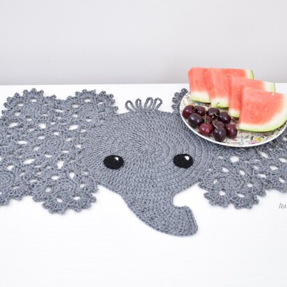 Josefina and Jeffery Elephant Placemat