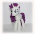 Rarity Pony Horse Crochet Pattern