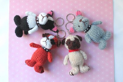 Puppy Keychain Set (A)