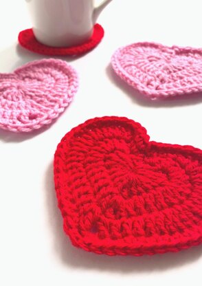 Heart Coasters