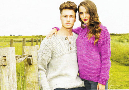 Guernsey Style Sweater in Twilleys Freedom Wool