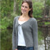 397 Riverbend Cardigan - Knitting Pattern for Women in Valley Yarns Deerfield 