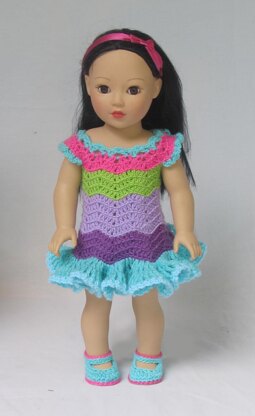 Ripple Crochet Dresses