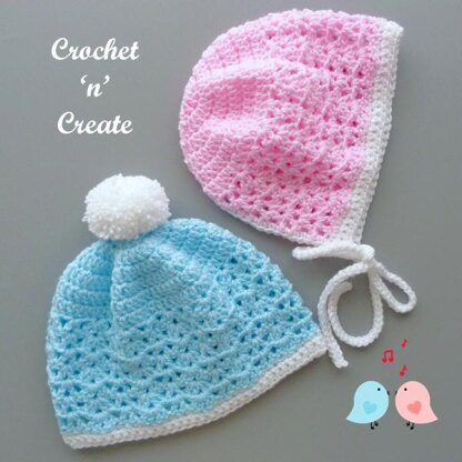 His and Hers Baby Hats