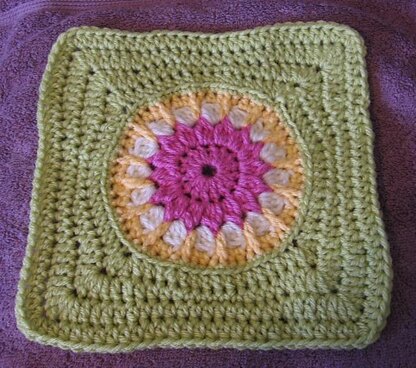 Framed Flower (IVES) Tutorial--Crochet