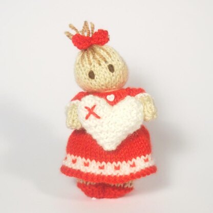 Valentine's Day Bitsy Baby Doll