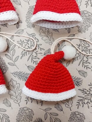Mini Santa Hats