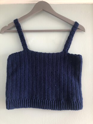 Spring Crochet Crop Top